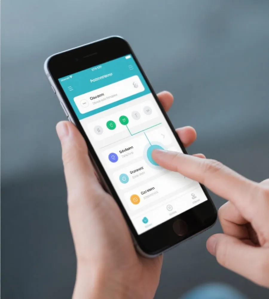 移动端选号流程展示